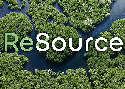 Pfleiderer Resource Titelbild, Vogelperspektive Wald