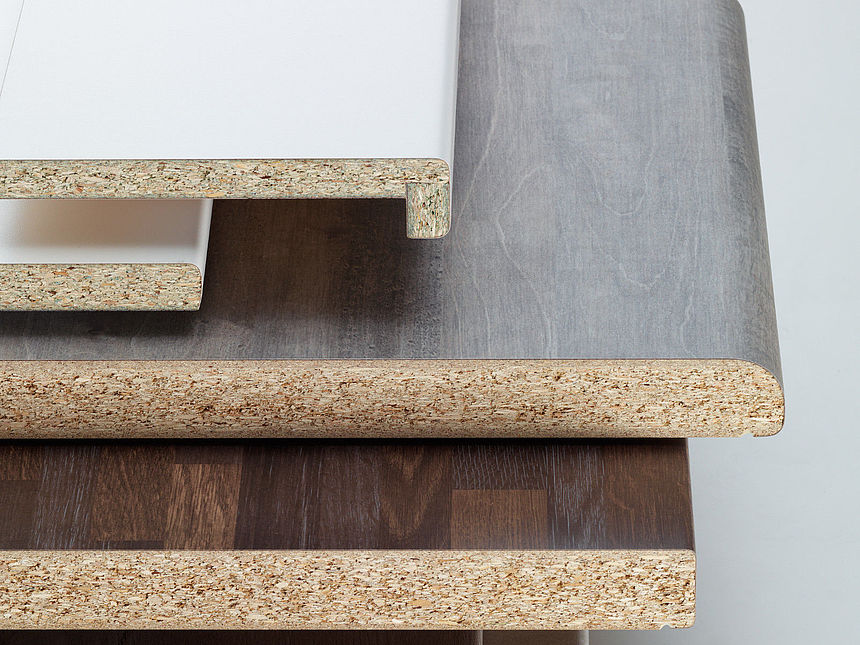 Windowboards from Pfleiderer A stack of various wundowboards from Pfleiderer