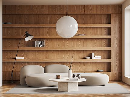 Wohnmöbel-synchronpore-Holzdekor