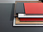 A product stack of compact boards