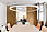 Konferenzraum mit Ausstattung aus Melaminharzplatten