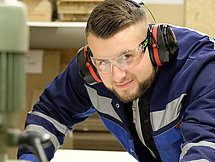 Representative image Plant Operator A man in protective gear operating heavy machinery