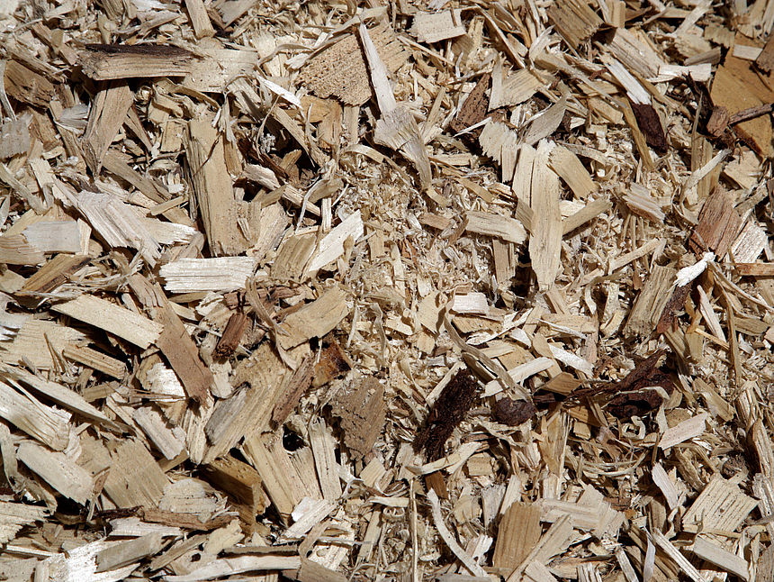 Raw materials of particleboards Wood chips and shavings as raw material for wood-based materials