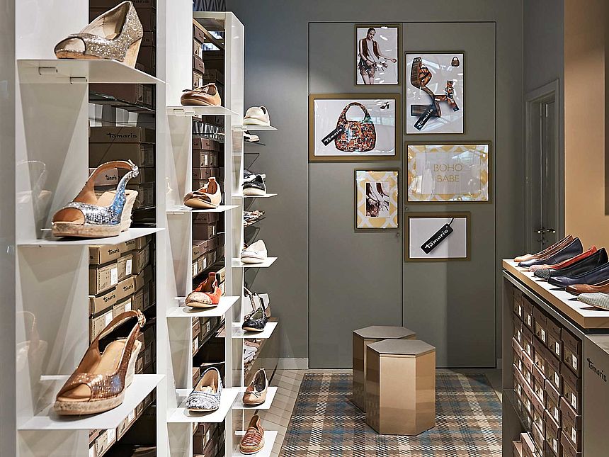 Pfleiderer offers high-quality products that also meet the quality of your brand and products. The new and modern Tamaris Shop in Luxembourg.