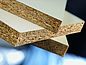 DecoBoard on a classic P2 particleboard from Pfleiderer with a white direct coating