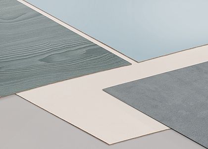 Auswahl verschiedener Duropal Schichtstoffe