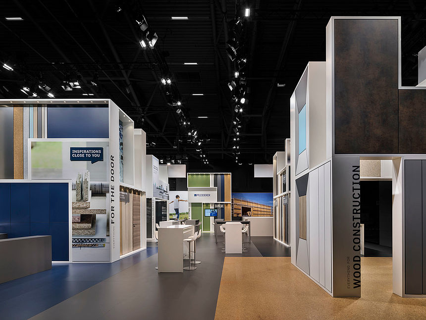 BAU 2019 View of the exhibition stands