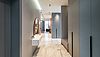 Entrée luxueuse d'un appartement