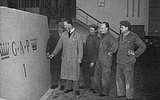 1962 Inizio della produzione di pannelli truciolari a Neumarkt