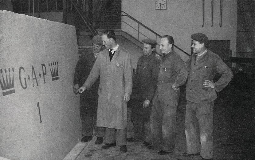 1962 Beginn der Spanplattenproduktion in Neumarkt 1962 Beginn der Spanplattenproduktion in Neumarkt