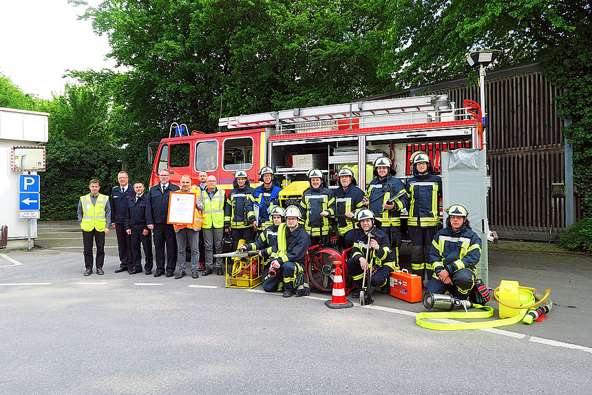 Betriebsfeuerwehr am Standort Arnsberg Betriebsfeuerwehr am Standort Arnsberg