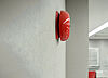 Fire bell on grey fire resistant wall cladding